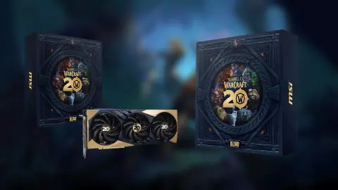 Speciális GeForce RTX 4070 Super videokártyával ünnepli a World of Warcraft megjelenésének 20. évfordulóját az MSI
