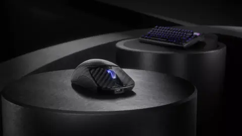 Karbonszálas házzal büszkélkedik az ASUS 8000 Hz-es ultrakönnyű gamer egere, a RoG Harpe Ace Extreme