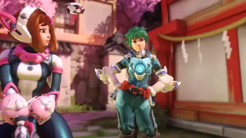 My Hero Academia skinek érkeznek az Overwatch 2-be