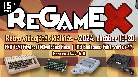 Ismét ReGamEx - 2024. október 19-20-án