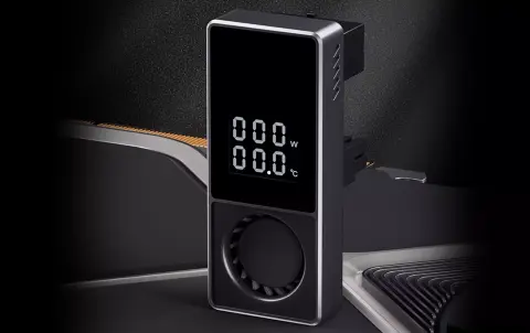 Aktív hűtéssel ellátott tápadapter készült a GeForce RTX 40-es sorozatú videokártyákhoz