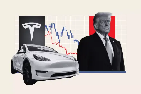 Óriásit bukott a Tesla, de az egész amerikai tőzsde szenved Trump döntései nyomán