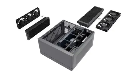 A HTPC építőket veszi célba a SilverStone új, kifejezetten jól bővíthető számítógépháza – Gamer PC alapja is lehet