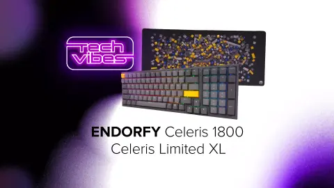 Különleges mechanikus billentyűzet kompakt méretben - ENDORFY Celeris 1800 + Celeris Limited XL - Tech Vibes