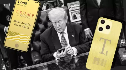 Óriási baklövés lehet a Trump okostelefon