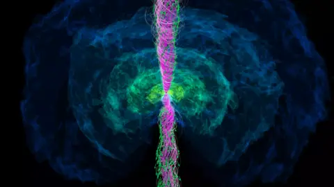 Szimuláción jelenítették meg a neutroncsillagok ütközésének legbonyolultabb 1,5 másodpercét
