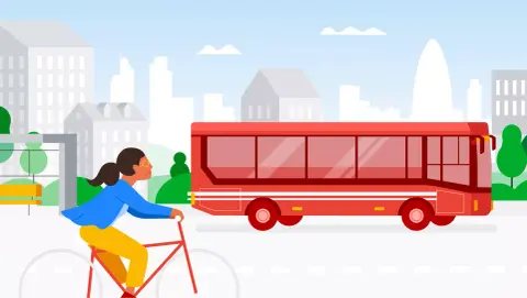 A kerékpársávokat is támogatni kezdi a Google Térkép