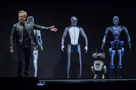 Az Nvidia egyes termékeit hamarosan humanoid robotok gyárthatják