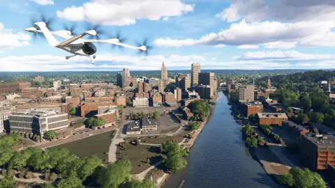 Új város kapott frissítést a Microsoft Flight Simulatorban