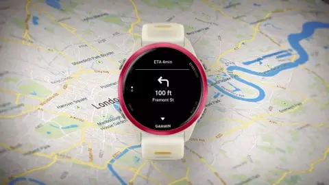 Google Térkép támogatást kaptak a Garmin karórái