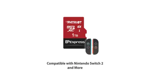 Már a Patriot is kínál 1 TB-os microSDXC Express memóriakártyát – Ideális lehet a Nintendo Switch 2 mellé