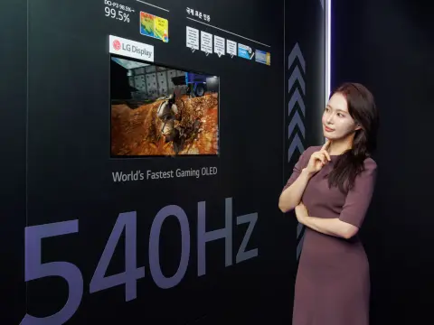 LG a prezentat cel mai rapid panou OLED din lume - care oferă "doar" 540 Hz în mod implicit, dar și 720 Hz