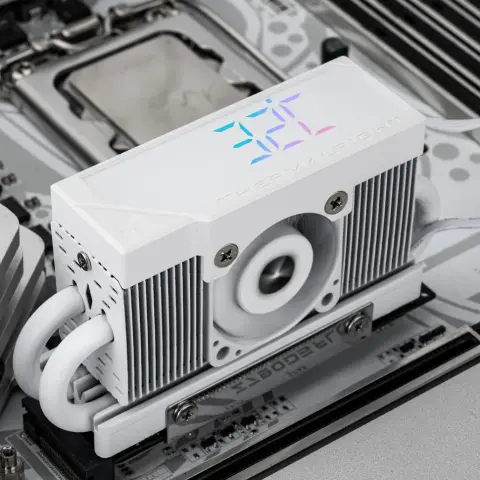 A Thermalright új M.2-es hűtője megmutatja az SSD aktuális üzemi hőfokát és sebességét is