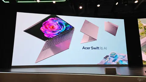 Acer Swift 16 AI: Az első Intel Panther Lake alapú notebook, ami a világ legnagyobb haptikus érintőpadját is megkapta
