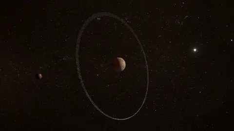 Képtelen gyűrűi vannak egy távoli törpebolygónak