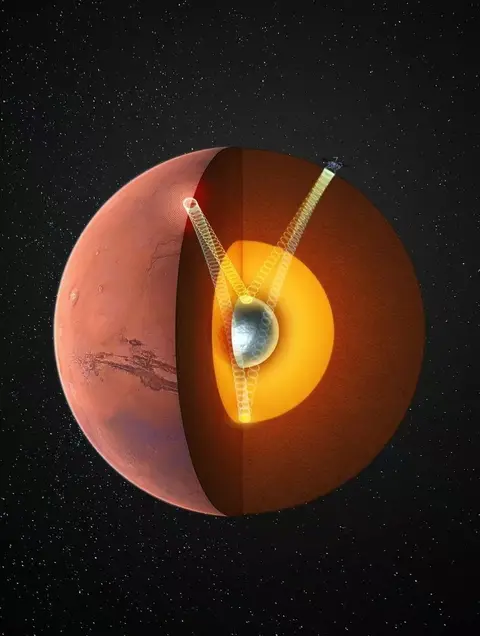 Új kép a Mars belsejéről