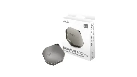 MSI lansează SSD-uri externe magnetice - DATAMAG 40 Gbps