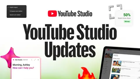 Sok újdonsággal segíti tovább a YouTube Studio a tartalomkészítőket