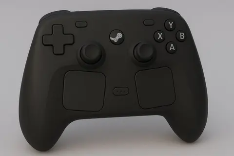 Ha minden igaz, így fog kinézni az új Steam vezérlő
