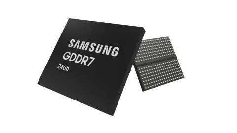 A Samsung már szállítja a 3 GB-os GDDR7-es memóriachipek 36 GHz-en ketyegő mintapéldányait