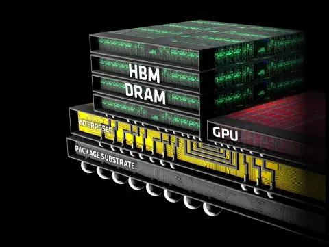 A következő generációs HBM memóriachip-szendvicsek már GPU magokat is tartalmazhatnak