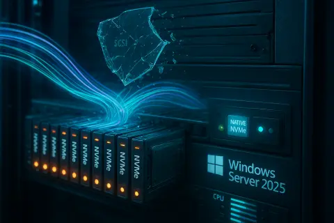 14 évet kellett rá várni, de végre natív NVMe támogatást kapott a Windows Server ökoszisztéma legfrissebb képviselője