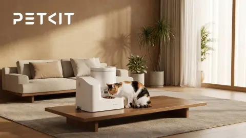 Akár egy hétig megoldható a házi kedvencek itatása és etetése a Petkit új gépeivel