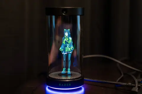 Razer Project AVA - KI-Assistent wird zum holografischen Begleiter in einem "Hightech-Glaskäfig"