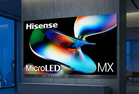 Lehengerlő színvilággal kecsegtet a Hisense 163 colos MicroLED tévéje