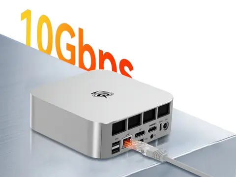 Az AMD új mobil APU egységei köré épülnek a Beelink apró asztali PC-i – 10 GbE port is van rajtuk