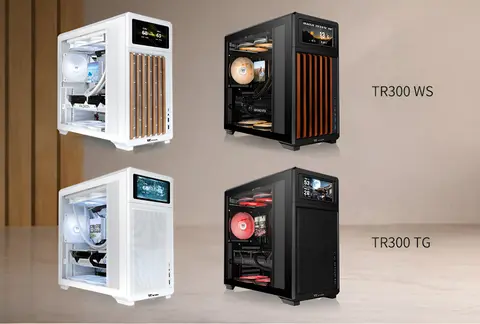 Előlap mögé szerelt tápegységgel érkezik a Thermaltake új számítógépháza – Akár fabetétes és kijelzős előlappal is elérhető