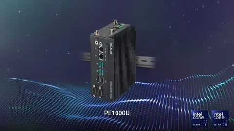 ASUS are un PC industrial care poate fi montat și pe șine DIN