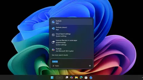 A Microsoft megmutatta, hogyan integrálnak új AI funkciókat a Windows 11 Tálcájára és a Fájlkezelőbe