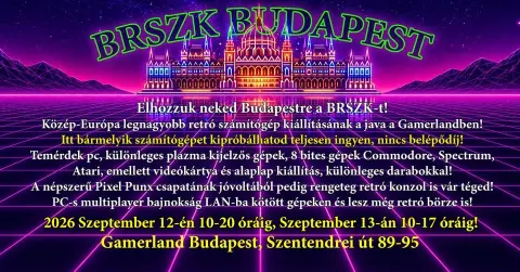 Hétvégén BRSZK - ezúttal Budapesten!