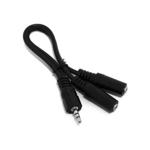 Jack Elosztó Fekete 20cm XAKABJY