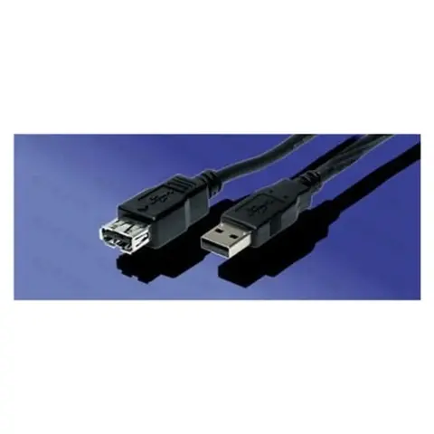 ROLINE USB Hosszabbító Fekete 1.8m 11.02.8948