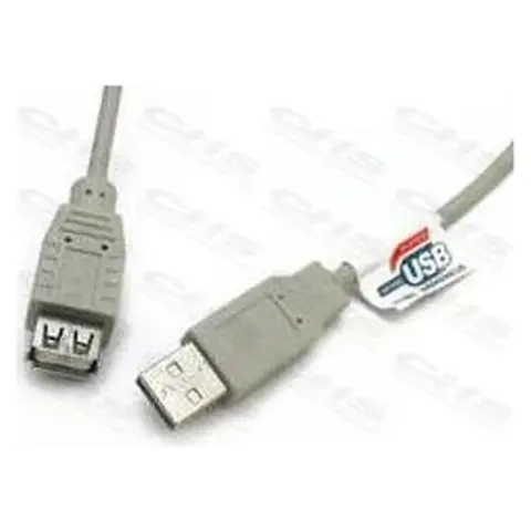 WIRETEK USB Hosszabbító Szürke 3m WUCBE-3