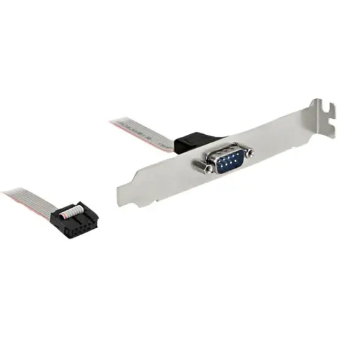 DELOCK Soros Pin header Kivezetés Szürke 27cm 89108