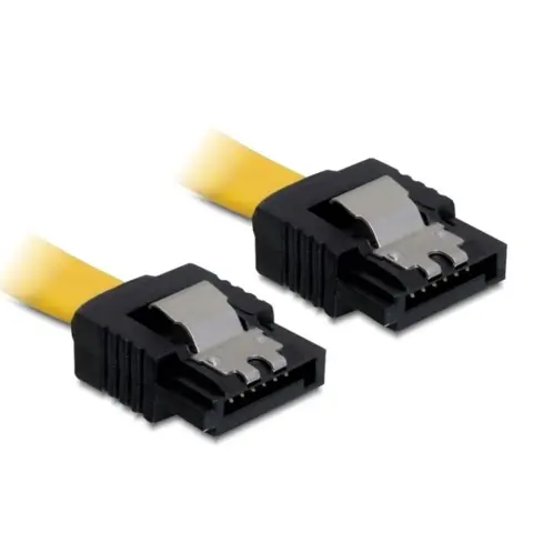 DELOCK SATA Összekötő Sárga 30cm 82473