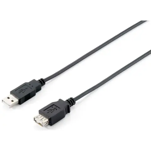 EQUIP USB Hosszabbító Fekete 5m 128852