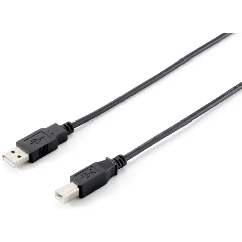 EQUIP USB Összekötő Fekete 1.8m 128860