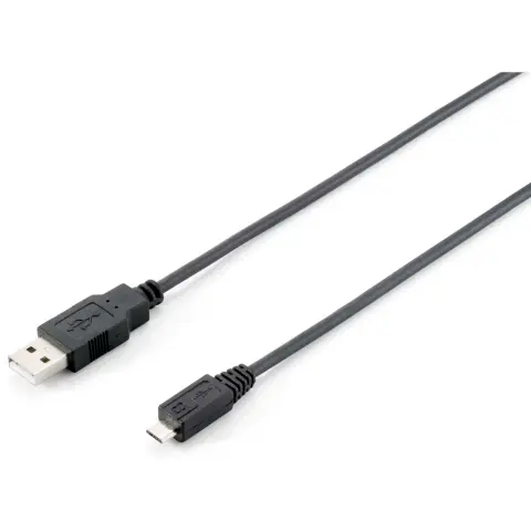 EQUIP USB Micro USB Átalakító Fekete 1.8m 128523