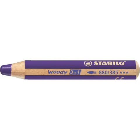 STABILO Woody krétaceruza viola