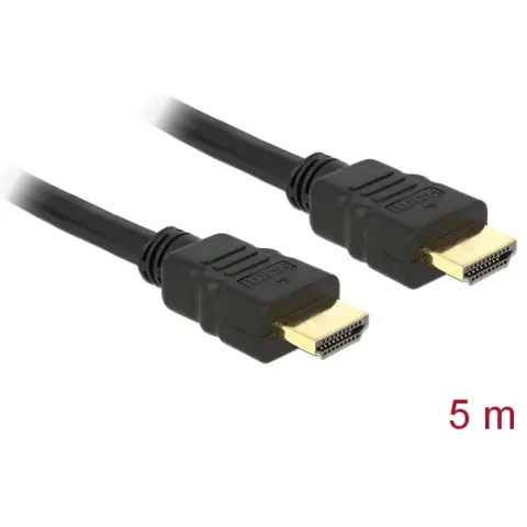 DELOCK HDMI Összekötő Fekete 5m 84409