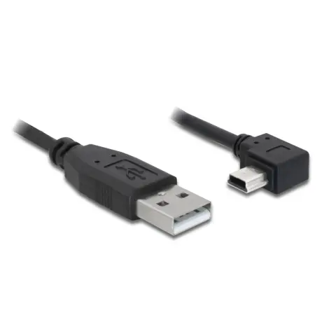 DELOCK USB Mini USB Átalakító Fekete 1m 82681
