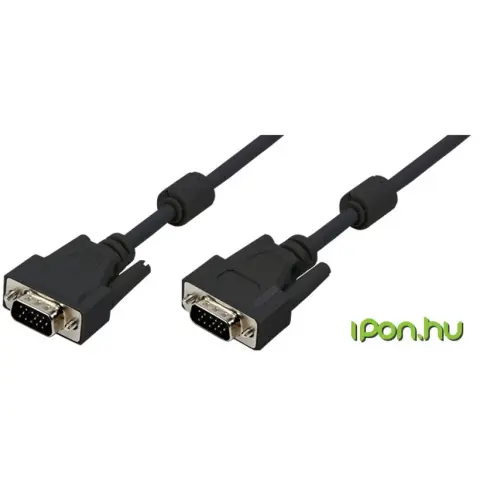 LOGILINK VGA/D-Sub Összekötő Fekete 3m CV0002