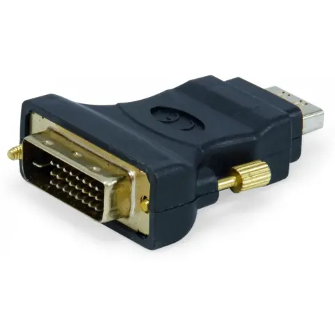 EQUIP HDMI DVI-D Átalakító Fekete 3cm 118908