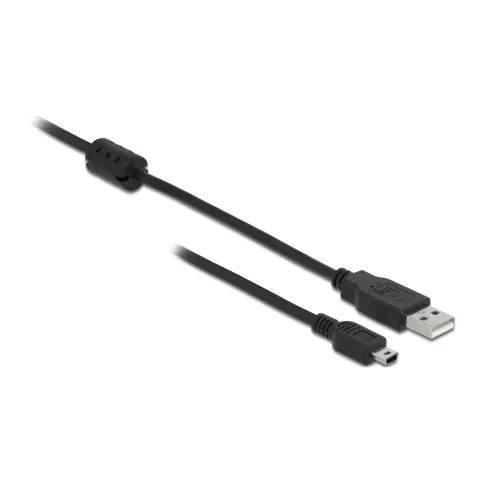 DELOCK USB Mini USB Átalakító Fekete 1m 82273
