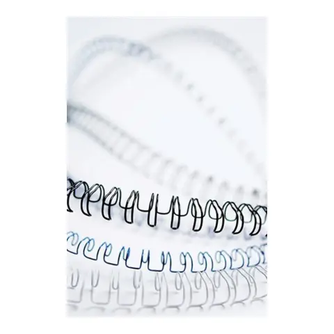 FELLOWES 10 mm metal binding wire for 51-80 sheets white