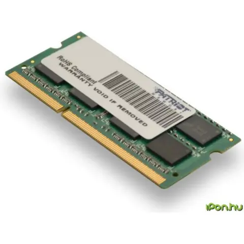 PATRIOT 4GB Notebook DDR3 1600MHz CL11 PSD34G16002S